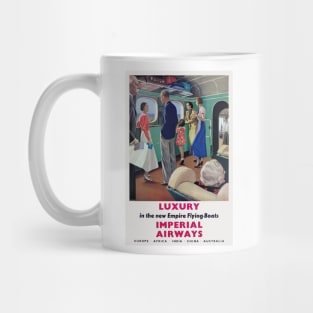 Imperial Airways Vintage Poster 1936 Mug